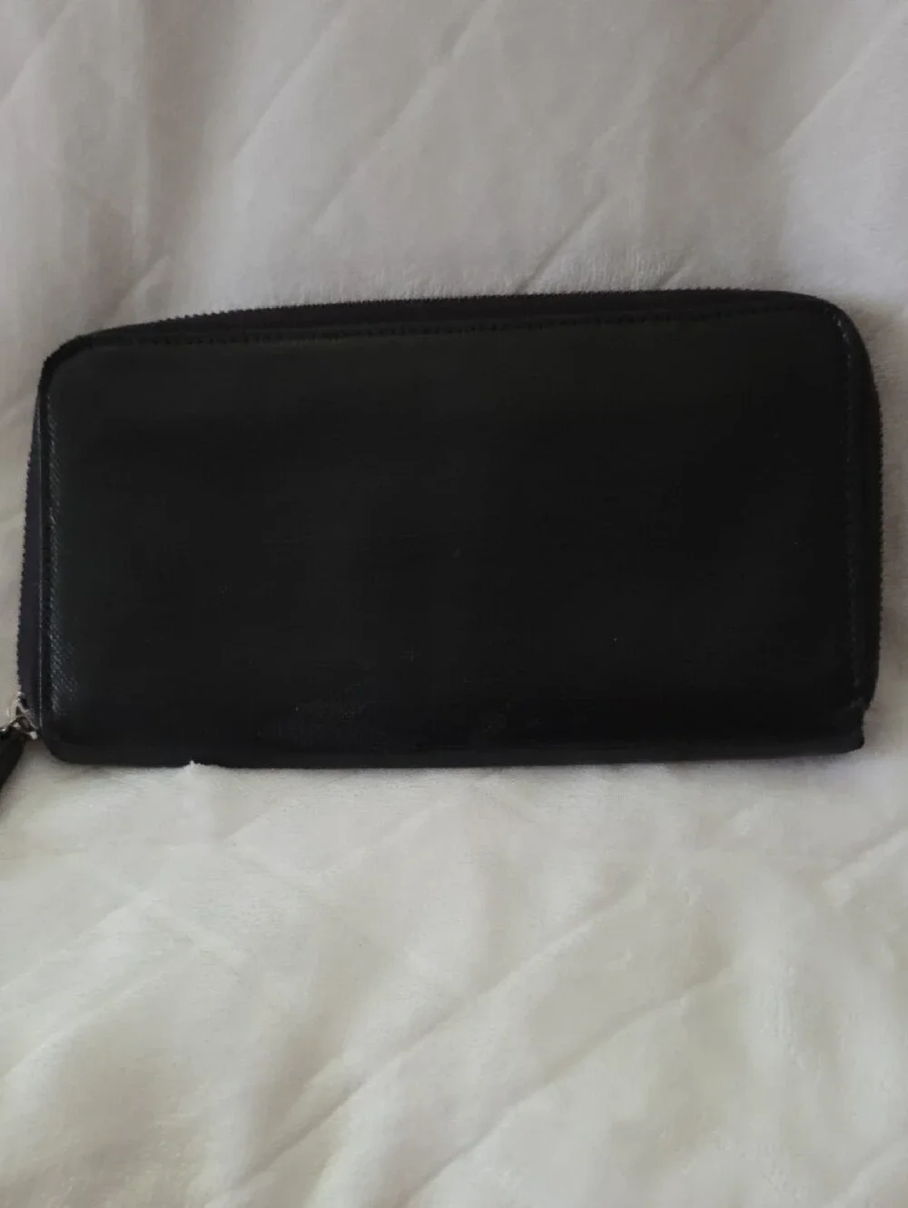 Dior Nomme Classic Black Zip-Around Wallet